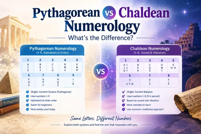 Pythagorean vs Chaldean Numerology: What’s the Difference?