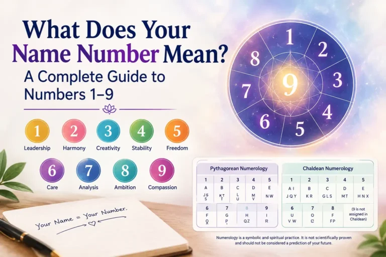 What Does Your Name Number Mean? A Complete Guide to Numbers 1–9